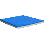 Bi-density 6575 57x115 cm grijs/blauw perfo